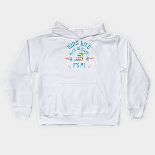 who is boss of the world Kids Hoodie